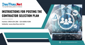 Instructions for posting the Contractor Selection Plan