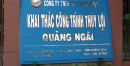 CÔNG TY TNHH MỘT THÀNH VIÊN KHAI THÁC CÔNG TRÌNH THỦY LỢI QUẢNG NGÃI